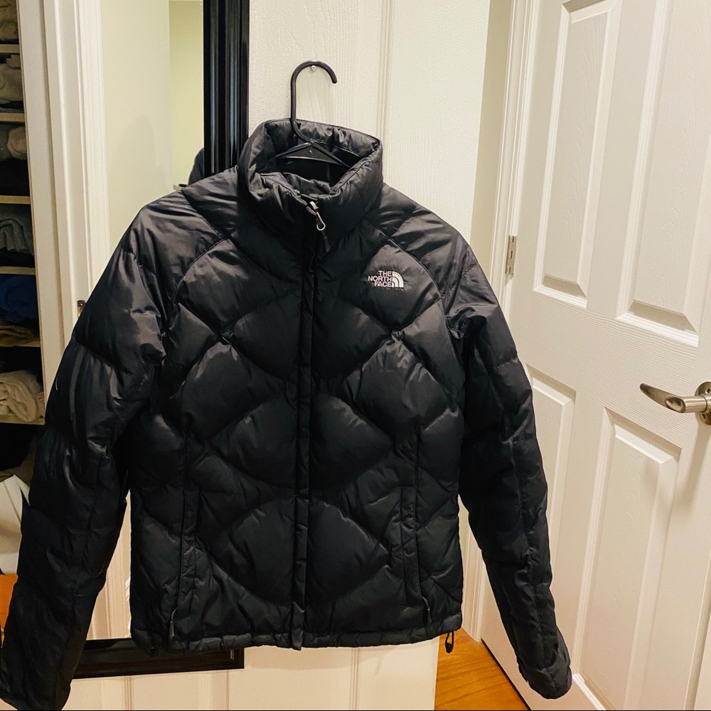 The north face black puffer jacket
